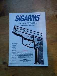 Bedienungsanleitung SIG SAUER P220 P225 P226 P228 P229 P239 P245 - Bild 1 von 4