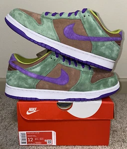 Nike SB Dunk Low Veneer 2020 12 DA1469-200 Autumn Free Deep Purple Brown SP Pro - Picture 1 of 5
