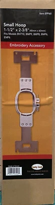 Embroidery Hoop EPF60 BABY LOCK or BROTHER  Machine  Small  1 1/2" x 2 3/8  NIP - Image 1 of 2