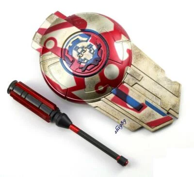 Hot Toys MMS445 Thor Ragnarok Gladiator Thor 1/6 Scale Shield & Mace - Image 1 of 2