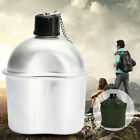 Outdoor Military Army Aluminum Stainless Steel Canteen Cup Bottle With Cover