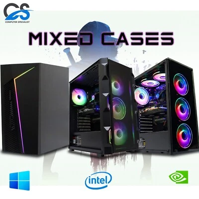 Gaming Rápido PC Intel Quad Core i5/16GB RAM / SSD + 1TB / Nvidia Gt 730 / Win - Imagen 1 de 4