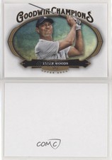 2020 Upper Deck Goodwin Champions Horizontal Blank Back Tiger Woods #75