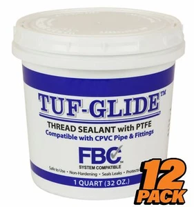 QTY 12 Tuf Glide Thread Sealant w/ PTFE - 32oz 950ml fits LA-CO® and SLIC-TITE® - Picture 1 of 4