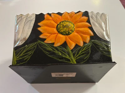 Maceta de metal para maceta de girasol Hosley de colección para planta flor Foto 1 de 4