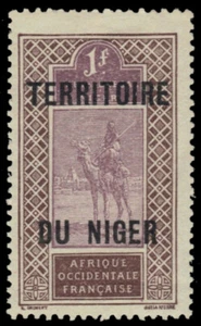 NIGER 19 - Camel and Rider "Provisional" (pb25286) - Picture 1 of 1