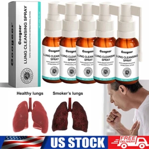 Natural Spray for Lung and Respiratory Support Herbal Cleansing Spray 1-5 PACK - Picture 1 of 17
