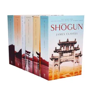 Shogun by James Clavell: The Asian Saga 6 Books Collection Set - Fiction - PB - Picture 1 of 4