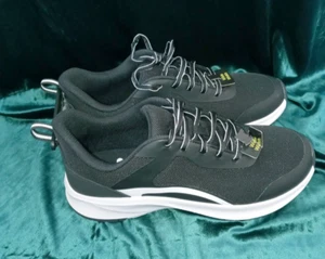 ATHLETIC WORKS Talla 6 M Mujer Negro Control de Olores Malla Tenis Zapatos - Imagen 1 de 8