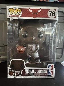 Michael Jordan Funko Pop White Jersey 10" Footlocker Exclusive #76 Vinyl Figure - Picture 1 of 6