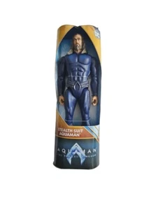 Aquaman Stealth Suit 12" figura de acción inspirada en películas articulada y coleccionable - Imagen 1 de 4