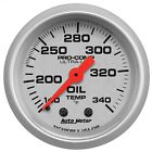 Auto Meter 4346 Ultra-Lite Oil Temperature Gauge 2 1/16" Full Sweep