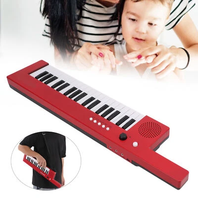 37 Key Keyboard Piano Portable Guitar Electronic Organ Mini Keytar Education - Image 1 of 4