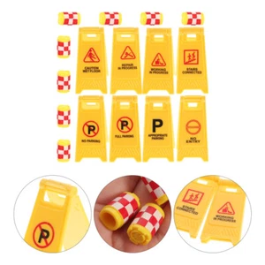 16 Pcs Hazard Cone Construction Toy Construction Cone Caution Wet Floor Sign - Picture 1 of 9