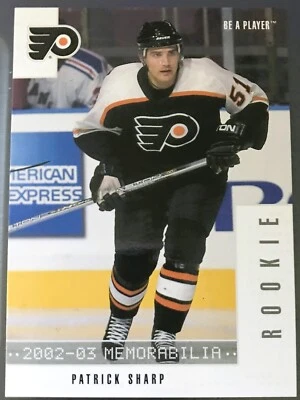 Patrick Sharp In The Game BAP Memorabilia rookie card 282, 2002 -03 NHL, Flyers - Image 1 of 2