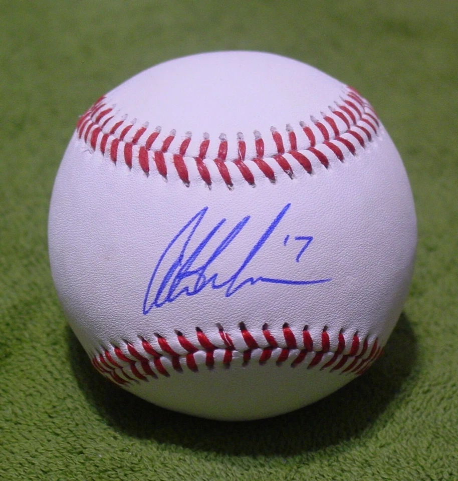 Balón de béisbol firmado/autografiado por Austin Meadows Detroit Tigers, TB Rays con certificado de autenticidad Foto 1 de 1