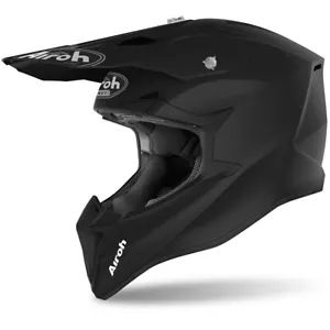 CASCO CROSS AIROH WRAAP NERO OPACO OPACO TAGLIA XL SALDI - Foto 1 di 1