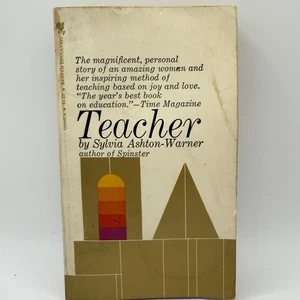 Teacher by Sylvia Ashton-Warner Paperback 1967 Vintage Education Biography - Imagen 1 de 10