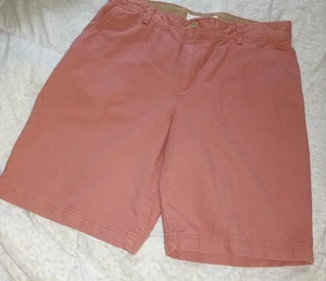 Izod Saltwater Herren Chino Lachs 100% Baumwolle Shorts Gr. 36 - Bild 1 von 5