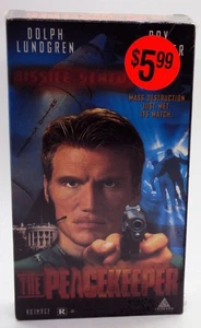 THE PEACEKEEPER New VHS Sealed Dolph Lundgren Must Recover Nuclear Codes 1998 R - Picture 1 of 4