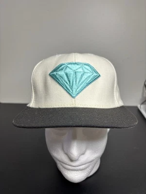 Diamond Supply Co. Emblema Dos Tonos Snapback Sombrero OSFA Ajustable Ropa de Calle Patín Foto 1 de 4