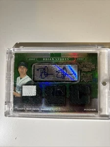 2007 Topps Triple Threads - Brian Stokes #182 /50 (AU, MEM) - Picture 1 of 3