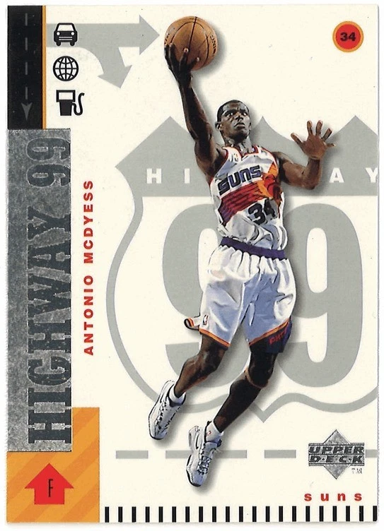 1998-99 Upper Deck - Highway 99 Antonio McDyess #295 - Image 1 of 1