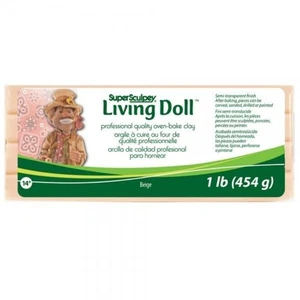 Super Sculpey Living Doll 1lb Baby - Picture 1 of 1