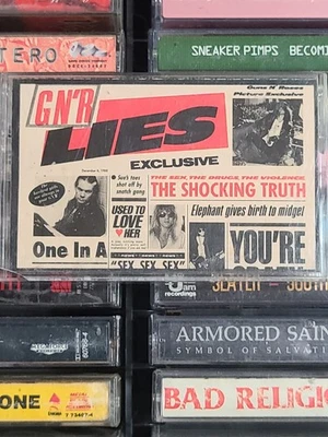 Guns N’ Roses Lies Cassette G N R - Image 1 of 4
