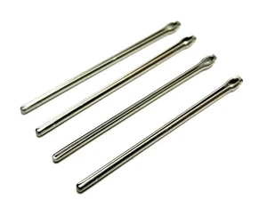 4 piezas Correa de reloj de acero inoxidable Correa Eslabones Cotter - Imagen 1 de 1