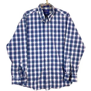 Pendleton Boulevard Flannel Shirt Size XL Multicolor Plaid Long Sleeve Button Up - Picture 1 of 4