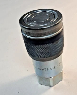 DIXON 4HTF4-5000PSI FEMALE QUICK THREADED COUPLER 1/2" - Image 1 of 2