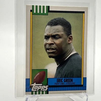 1990 Topps Traded Eric Green Rookie Football Card #37T Mint FREE SHIPPING - Image 1 of 3