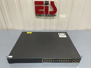 Cisco 2960-24LC-S Switch with 8x PoE Ports Cisco WS-C2960-24LC-S (Inc VAT) - Picture 1 of 5