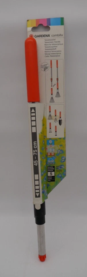 GARDENA Combifix Teleskopstiel 45-75 cm - NEU - Bild 1 von 3