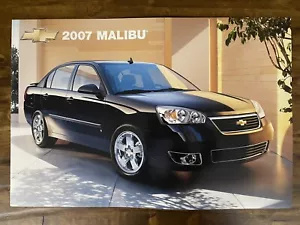 CHEVROLET SHOWROOM VINTAGE CARDBOARD DISPLAY 2007 MALIBU FROM CHEVY DEALERSHIPš„ - Picture 1 of 2