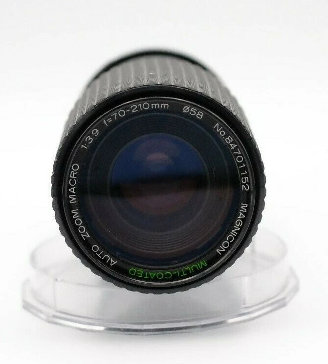 Magnicon Auto Zoom Macro 70-210mm 1:3.9 Telephoto Lens SLR DSLR - Image 1 of 3