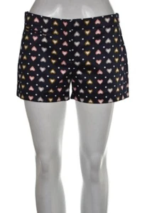 NEW J Crew Womens Shorts Size 2 Blue Pink Printed Cotton Casual NWT - Picture 1 of 6