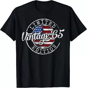 Vintage 1965 60th Birthday Gifts For Men Women 60 Year Old T-Shirt Hoodie - Picture 1 of 11