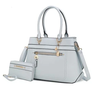 MKF Collection Gardenia Vegan Leather Women Tote Bag with Wallet by Mia k - Picture 1 of 12