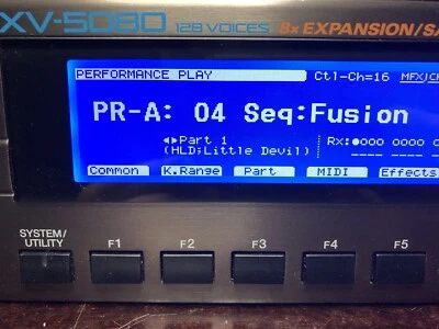 Roland XV-5080 NEW REPLACEMENT LED Screen Display XV5080 ! LOW PRICE ! FEW LEFT! - Image 1 of 3