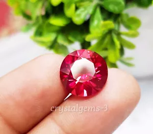 12.00 Ct Certified Natural Padparadscha Sapphire Red Pinkish Loose Gemstone DL - Picture 1 of 9
