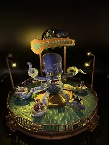 RARE Lemax Spooky Town OCT-O-SQUEEZE Giant Squid Carnival Ride Octopus Halloween - Bild 1 von 12