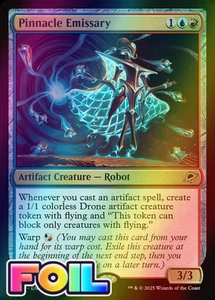 x1 Pinnacle Emissary FOIL EOE Edge of Eternities MTG 223 M/NM 1x - Picture 1 of 3