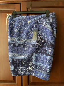 Bañador Polo Ralph Lauren Para Hombre Talla 36 Azul Malla Forrado Poni Cordón - Imagen 1 de 8