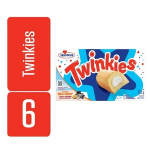 1x Box Hostess Twinkies Kuchen 6 Kuchen je 202g - Kanada FRISCH - Bild 1 von 6