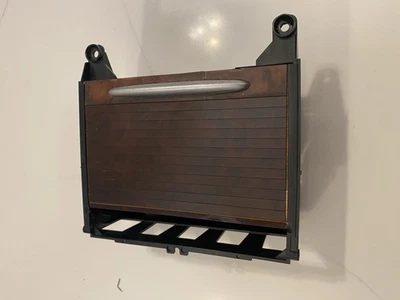 Porsche Cayenne 2004 (955) consola central delantera portavasos (madera) Foto 1 de 4