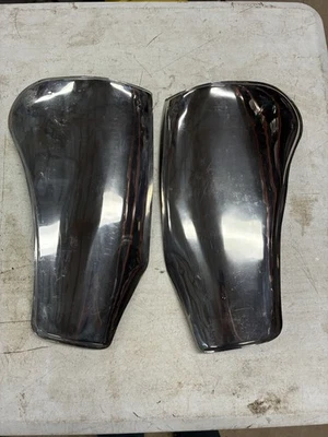 Guardabarros de acero inoxidable 1946 1947 1948 Ford Mercury Gravel Shields 1942 1941 Foto 1 de 4