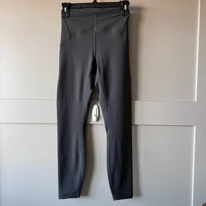 Lululemon Instill High Rise Tight Leggings 25” Black Granite Gray Size 4 Workout - Picture 1 of 13