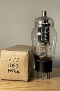 CV73 (11E3/KT44) Beam Tetrode Valve Tube Tests Good Made in England - Bild 1 von 3